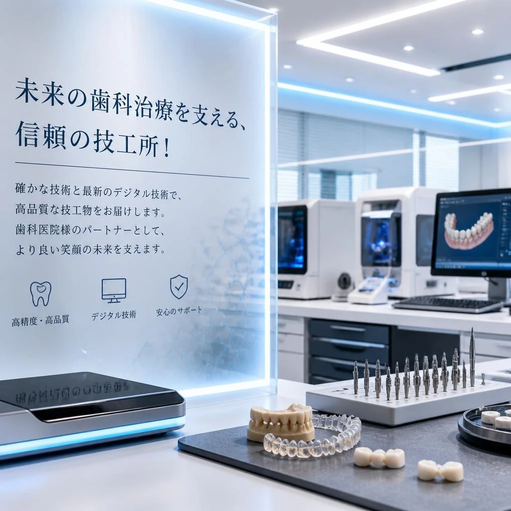 未来の歯科治療を支える、信頼の技工所！