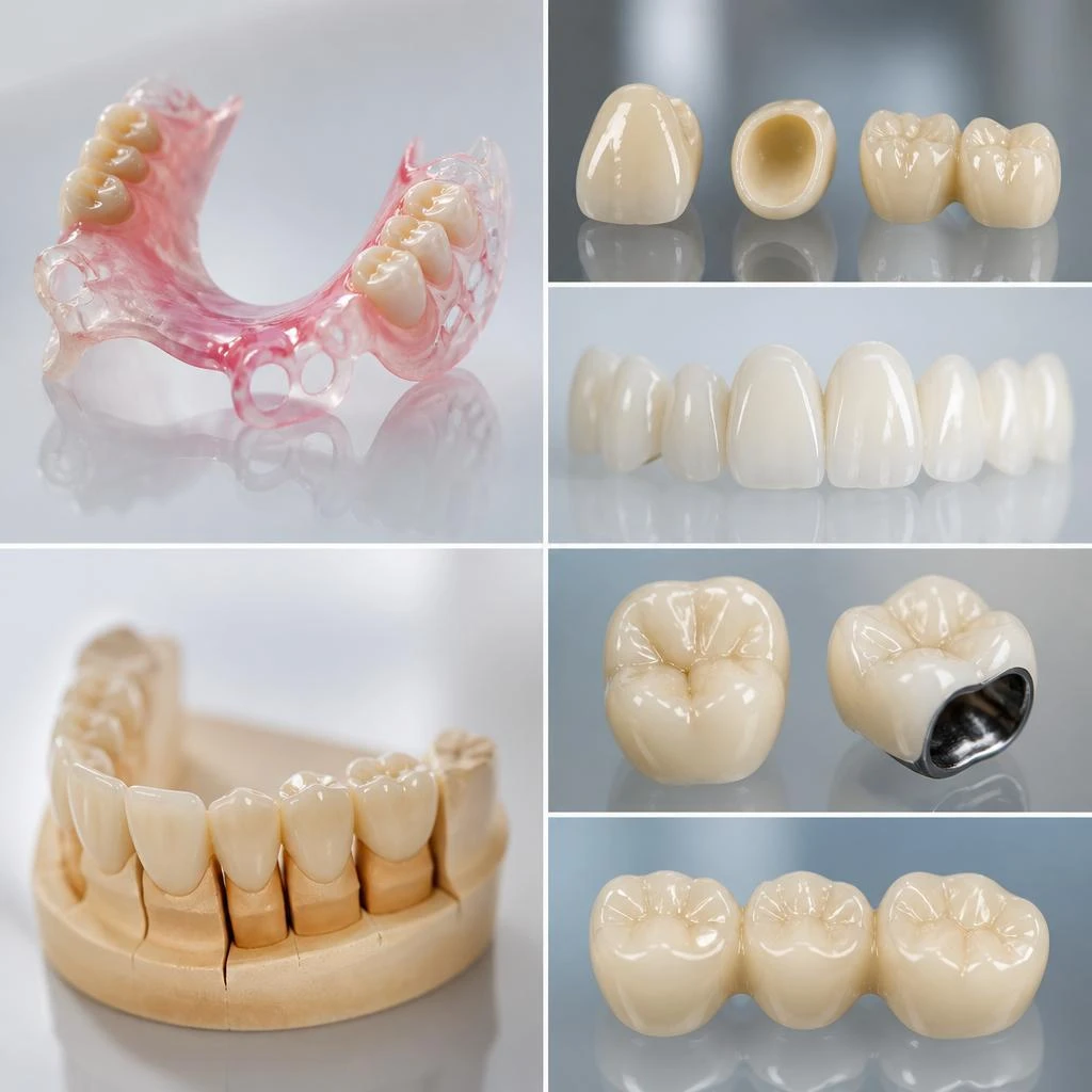 患者様のニーズに応える多様な技工物